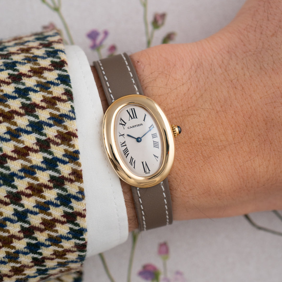 Cartier Baignoire GM Ref.8057925 C/W150605101 Full Set