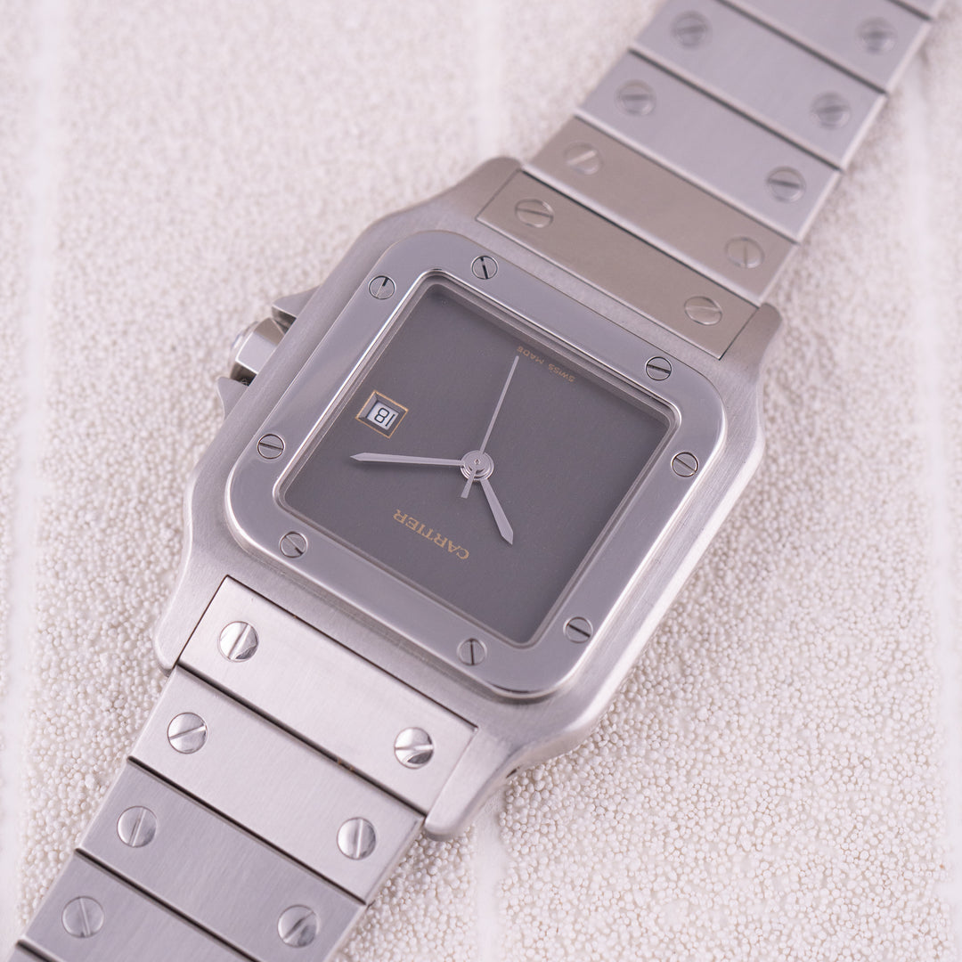 Cartier Santos Carré "Ghost" dial Ref.9172960 Full Set