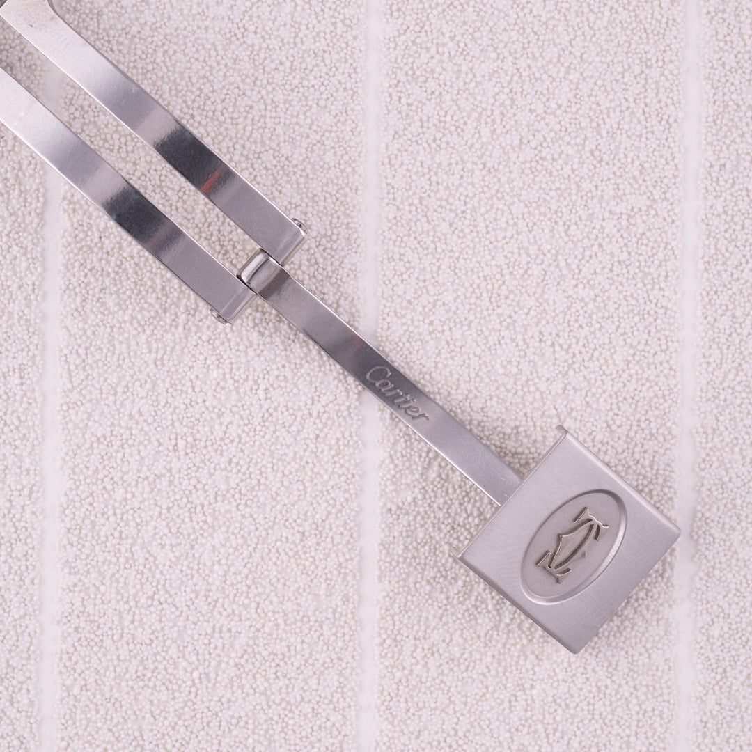 Cartier Santos Carré "Ghost" dial Ref.9172960 Full Set