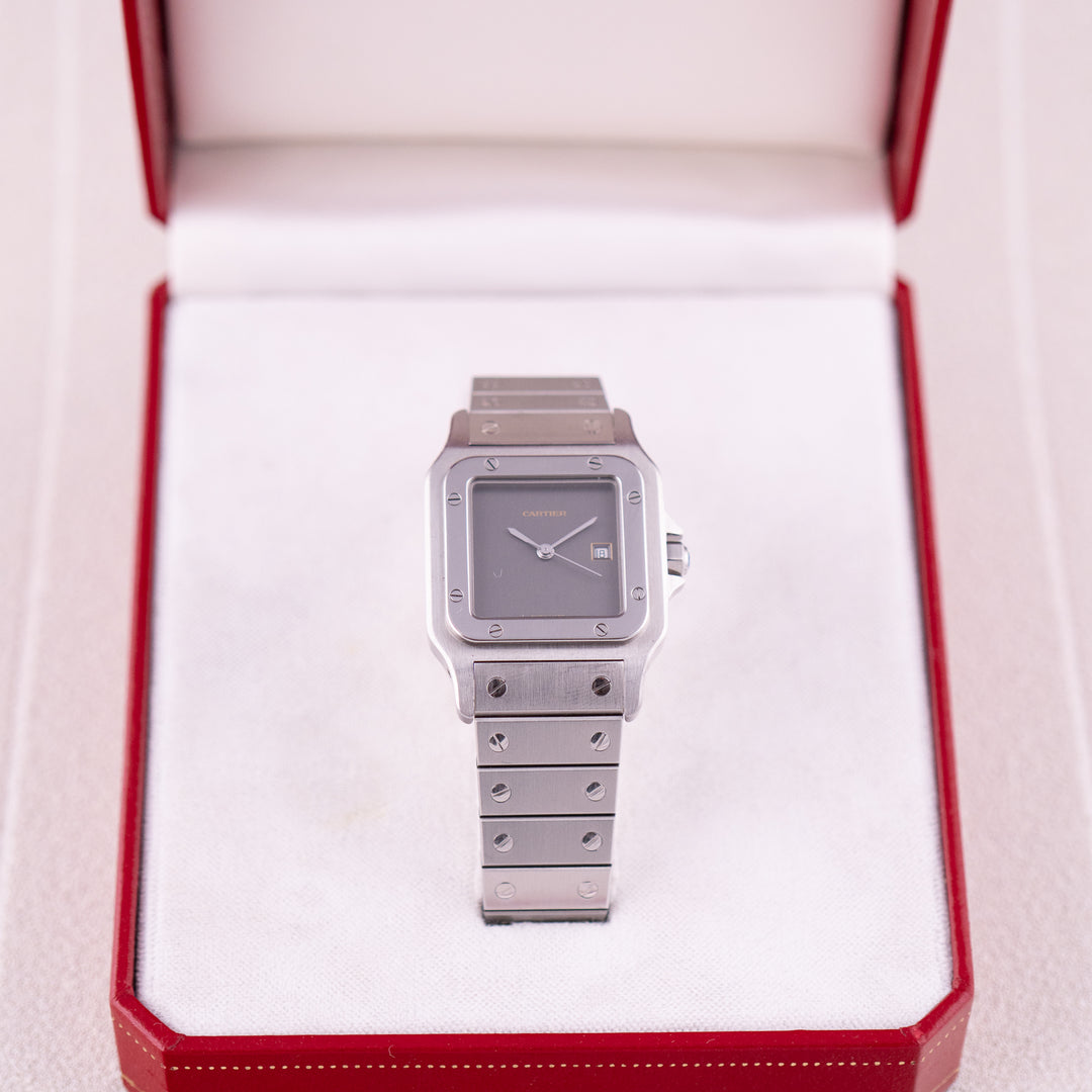 Cartier Santos Carré "Ghost" dial Ref.9172960 Full Set