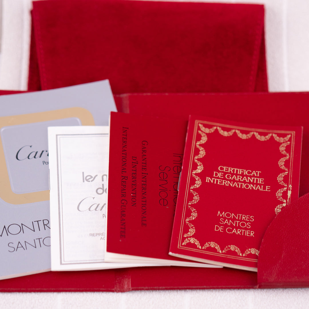 Cartier Santos Carré "Ghost" dial Ref.9172960 Full Set