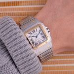 Load image into Gallery viewer, Cartier Santos Galbée Automatic Ref 2823 Full Set