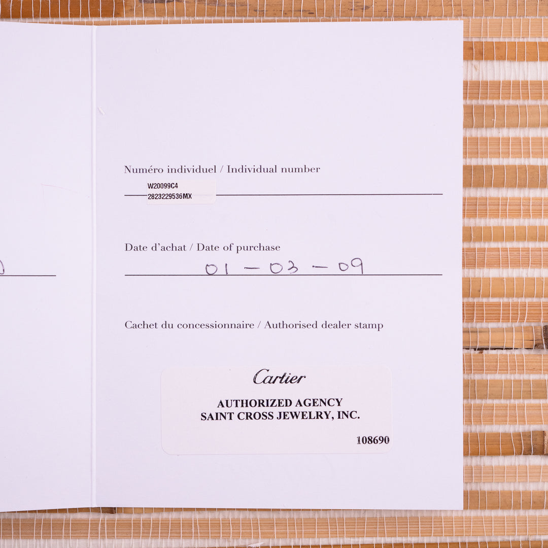 Cartier Santos Galbée Automatic Ref 2823 Full Set