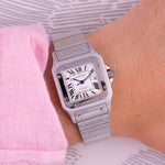 Load image into Gallery viewer, Cartier Santos Galbée Automatic Ref.2319 Full Set