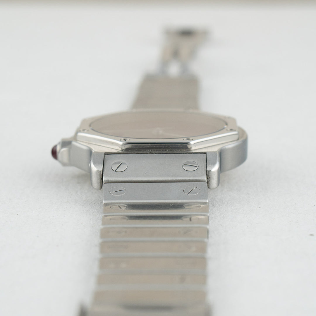 Cartier Santos Octagon Ref.2965 Burgundy