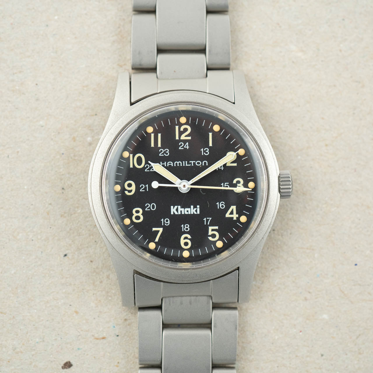 HAMILTON Khaki 9415A 打痕あり HAMILTON Khaki 9415A 打痕あり - メルカリ