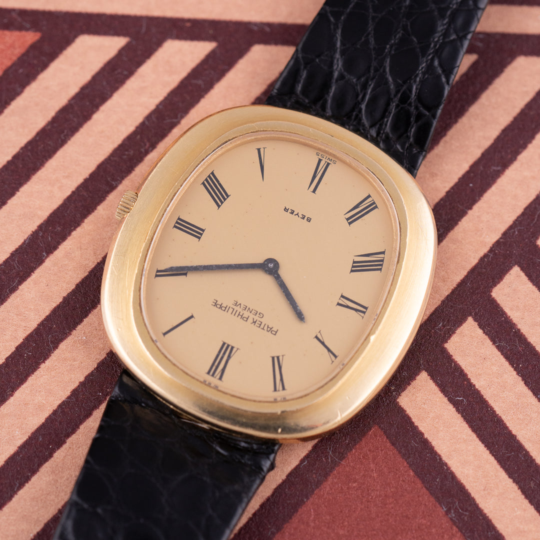 Patek Philippe Ellipse Jumbo Automatic Ref.3589 double signed "Beyer"