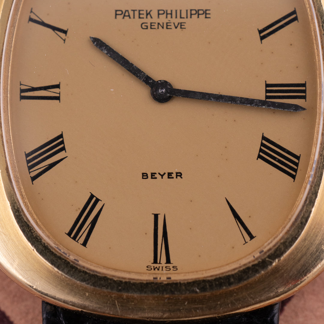 Patek Philippe Ellipse Jumbo Automatic Ref.3589 double signed "Beyer"