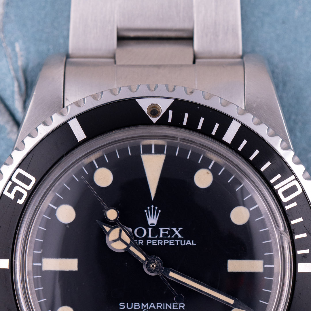 Rolex Submariner No Date Maxi Dial Mark V with Bezel Mark IV - Full Set