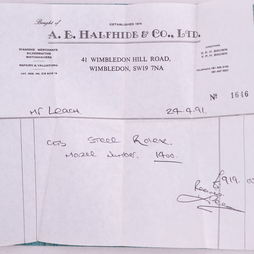 Rolex Air-king Ref.14000 Full Set