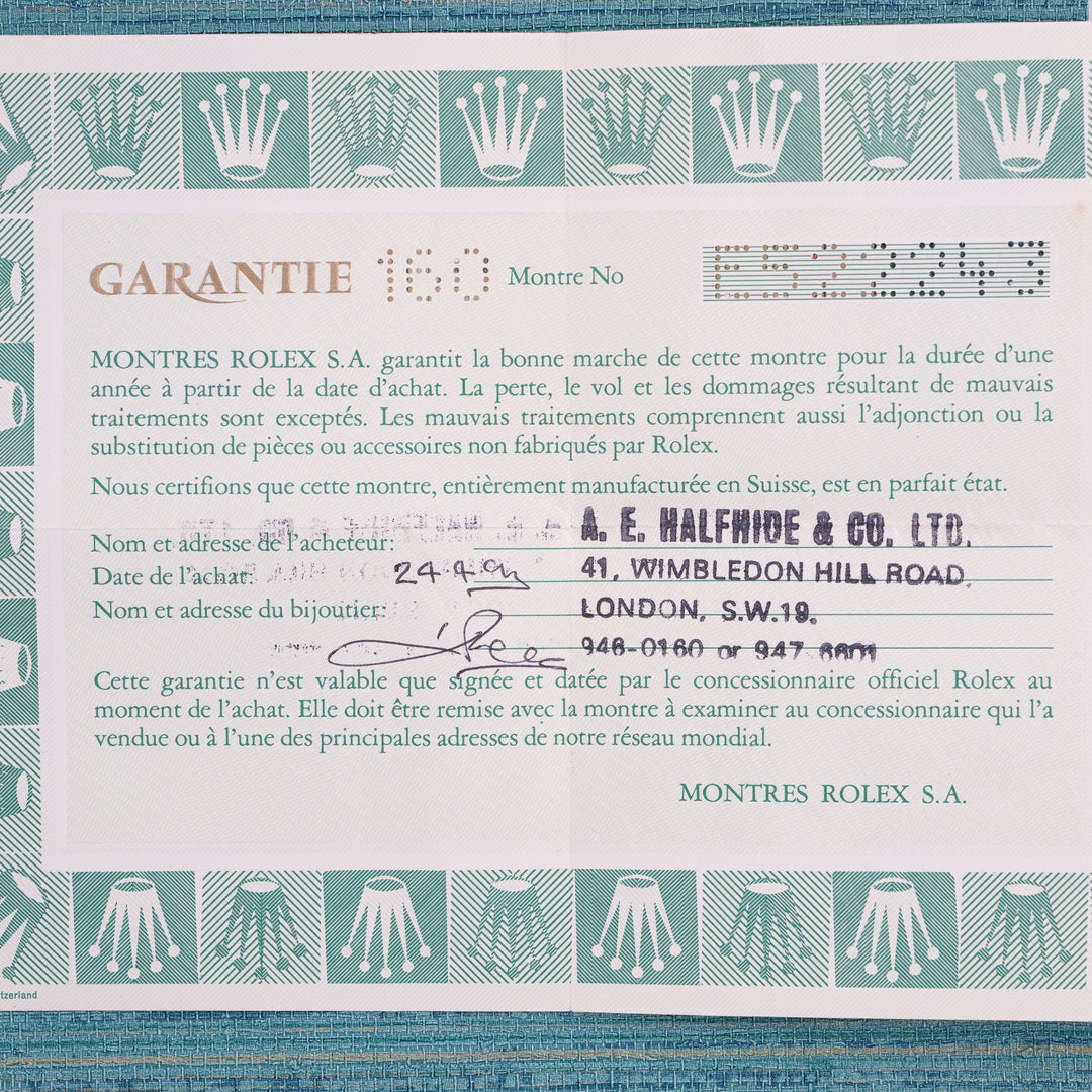 Rolex Air-king Ref.14000 Full Set