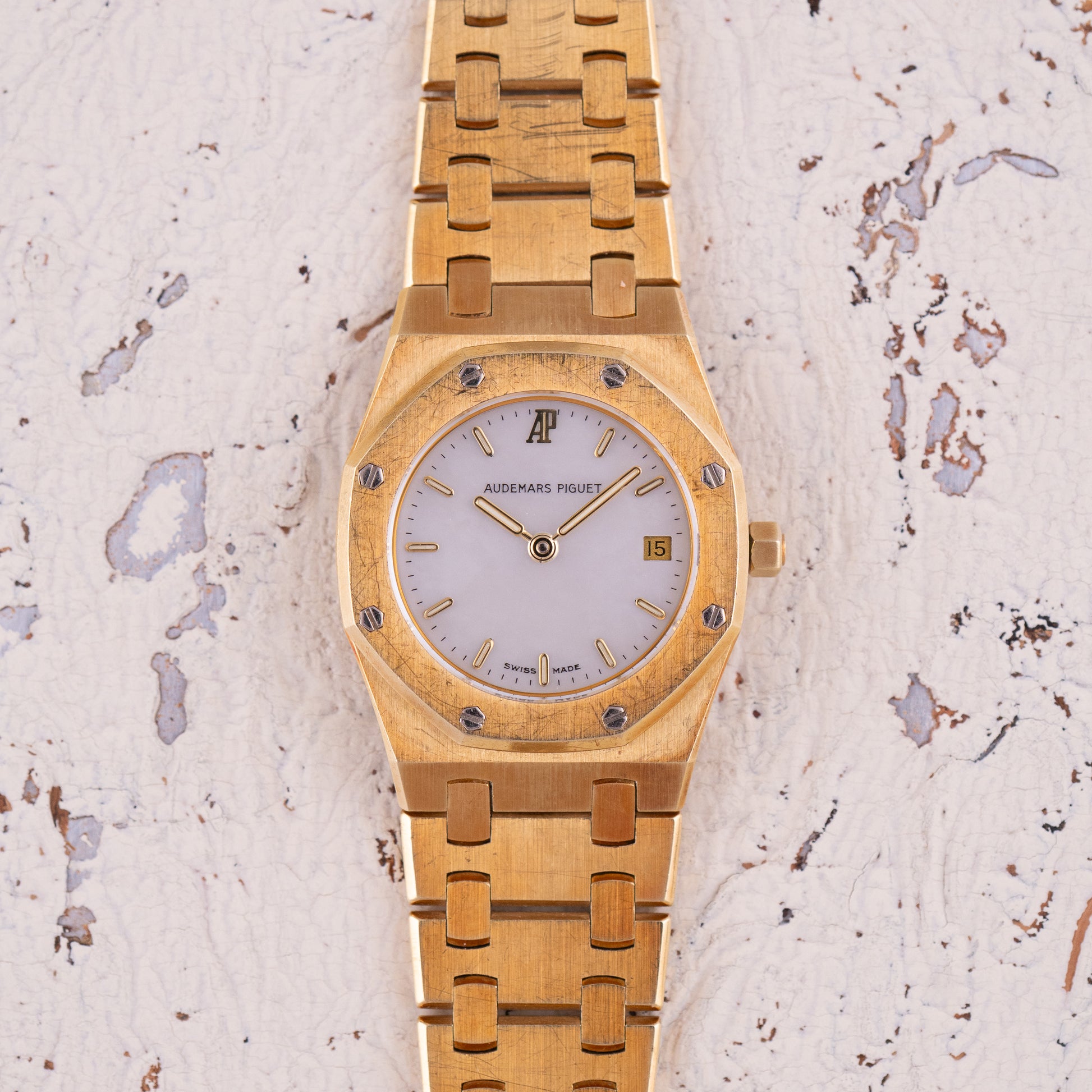 Audemars Piguet "Mini" Royal Oak MOP (Mother of pearl dial) Ref.66270BA