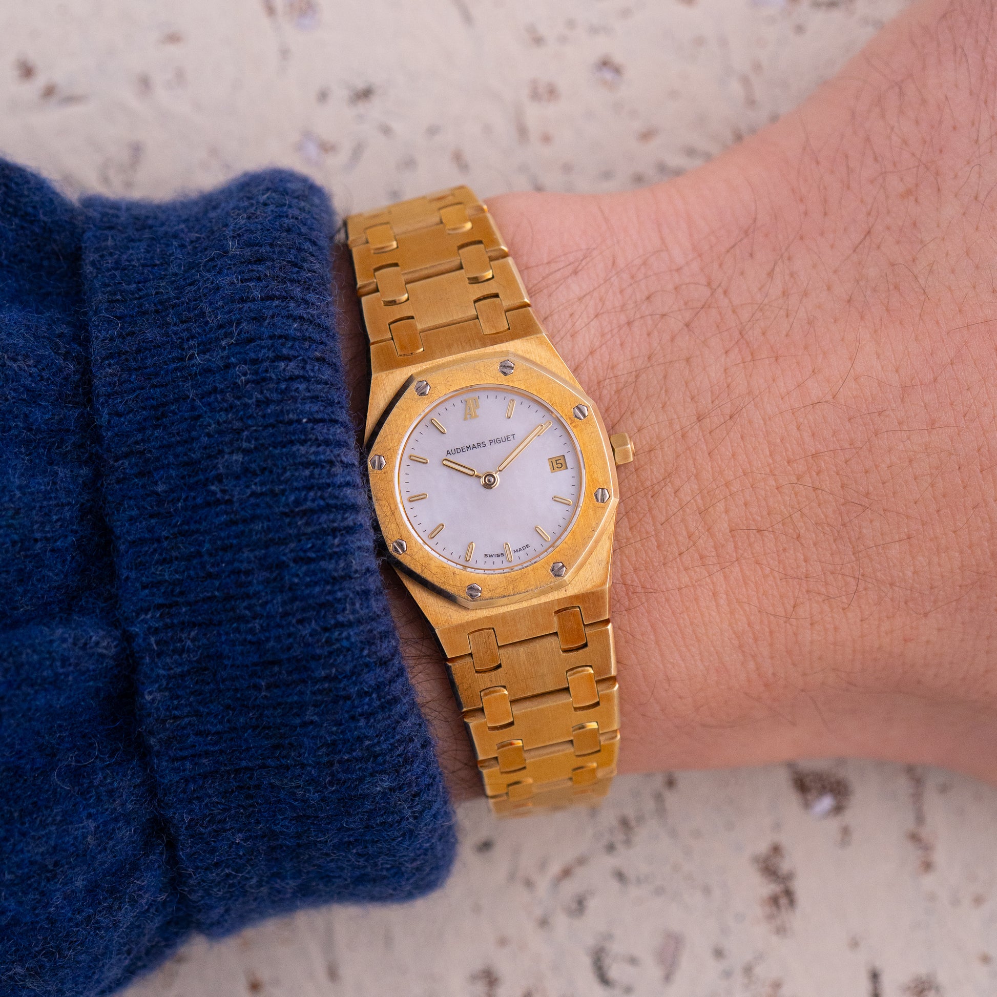 Audemars Piguet "Mini" Royal Oak MOP (Mother of pearl dial) Ref.66270BA