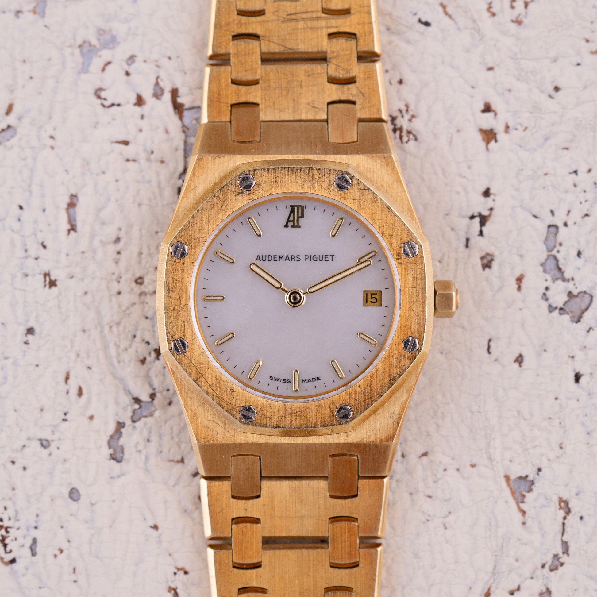 Audemars Piguet "Mini" Royal Oak MOP (Mother of pearl dial) Ref.66270BA