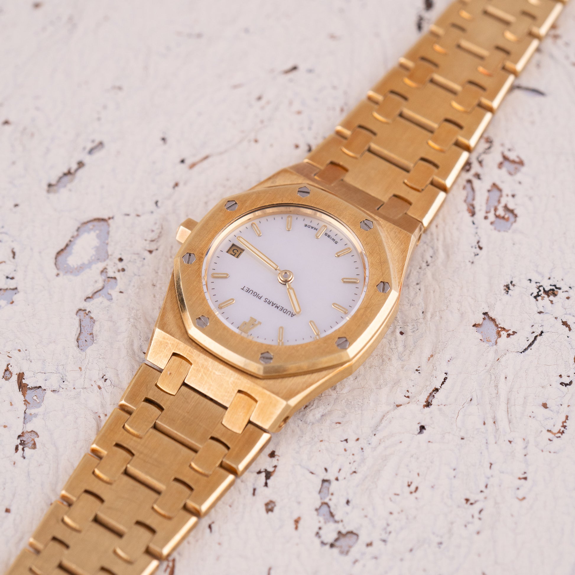 Audemars Piguet "Mini" Royal Oak MOP (Mother of pearl dial) Ref.66270BA