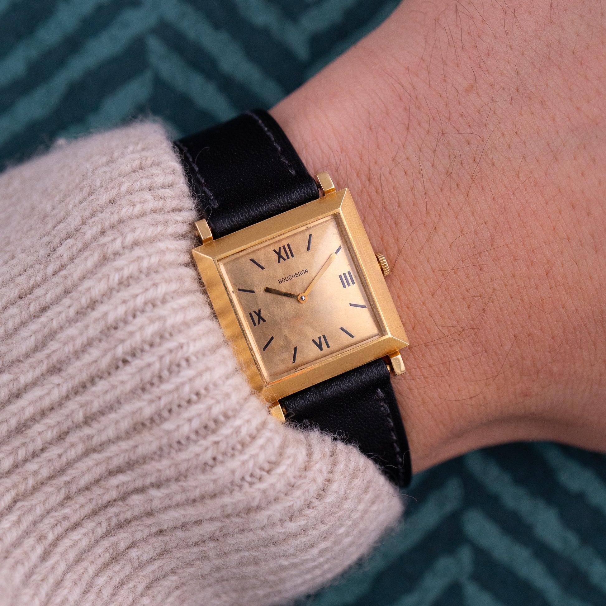 Boucheron Carrée Roman Numerals