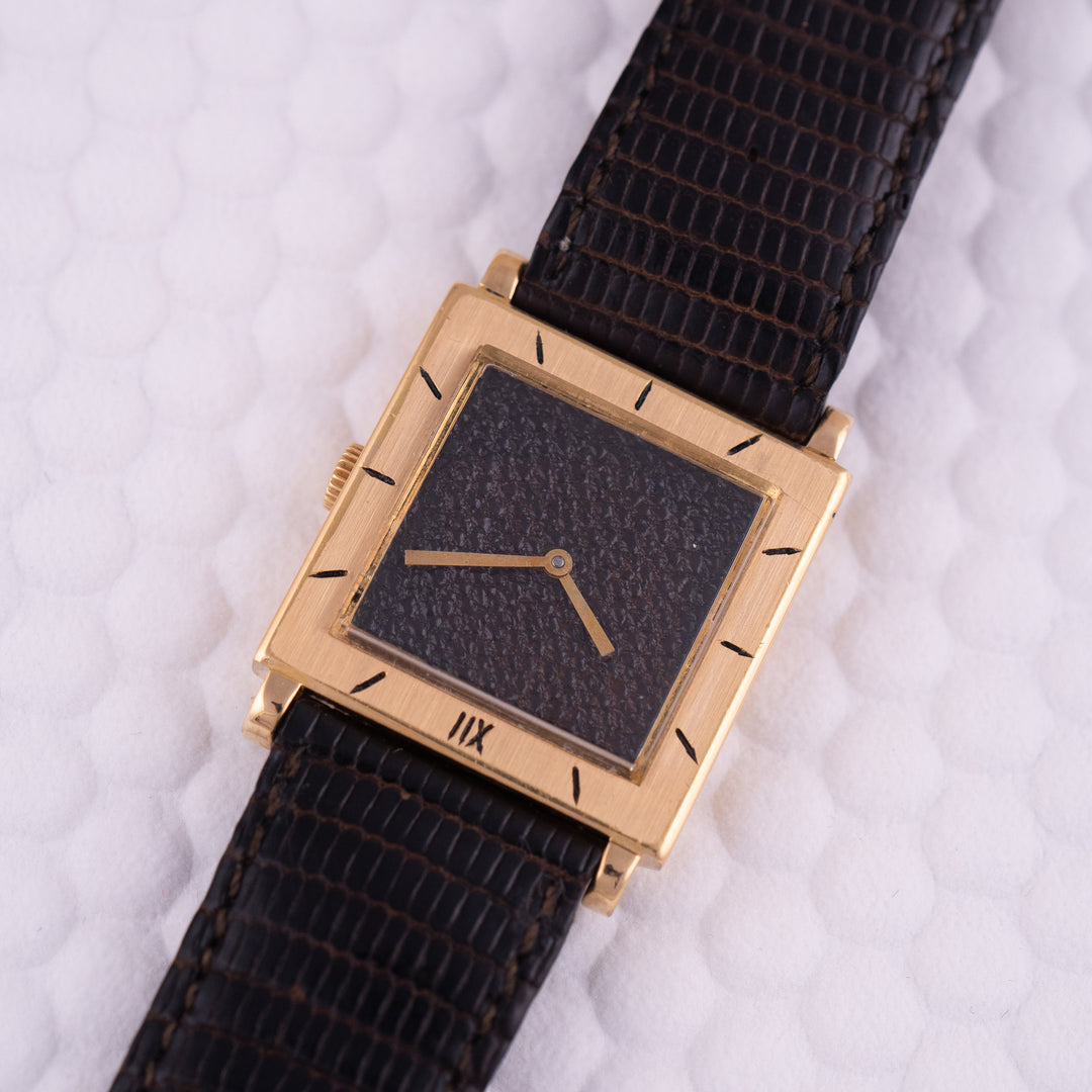 Boucheron Black Leather dial