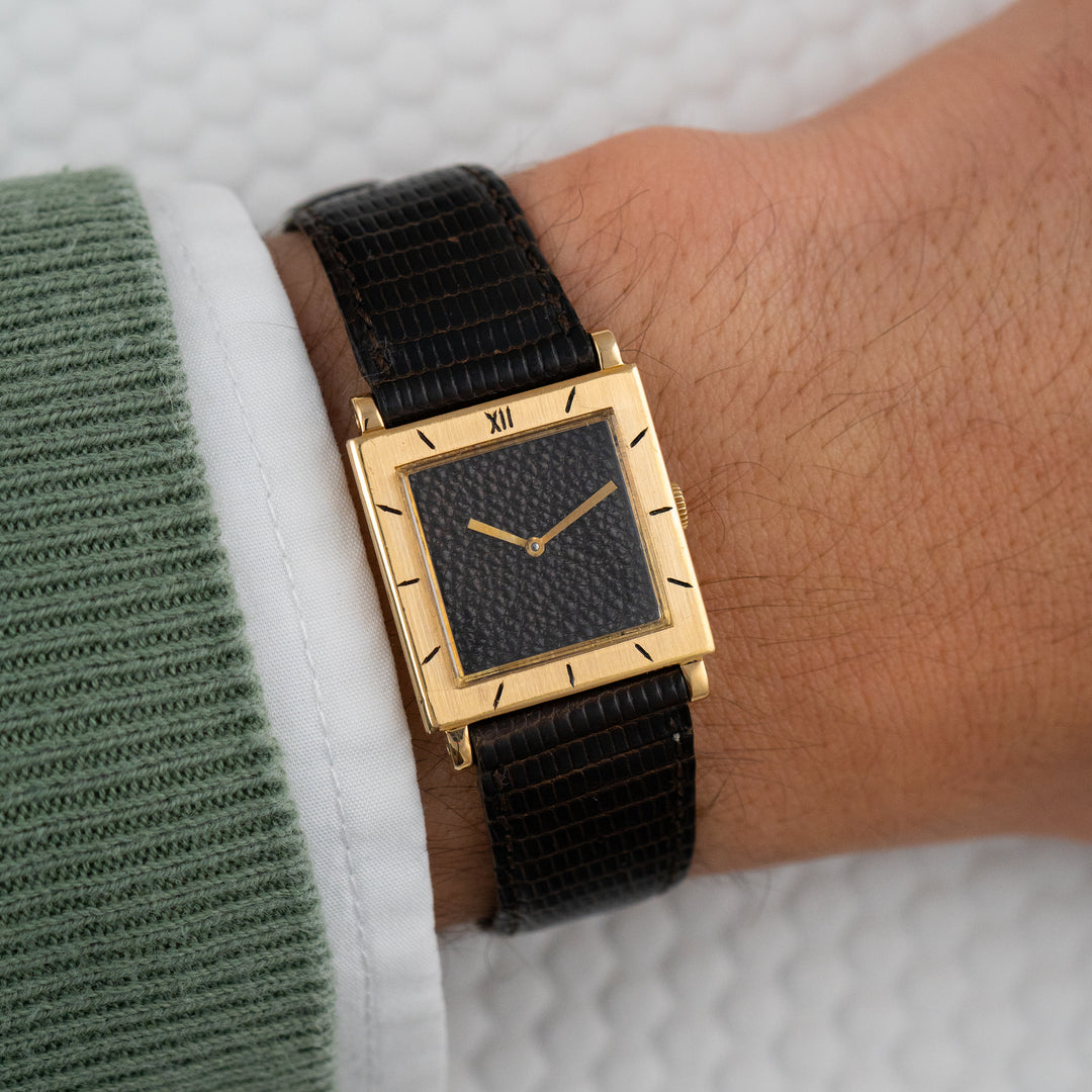 Boucheron Black Leather dial