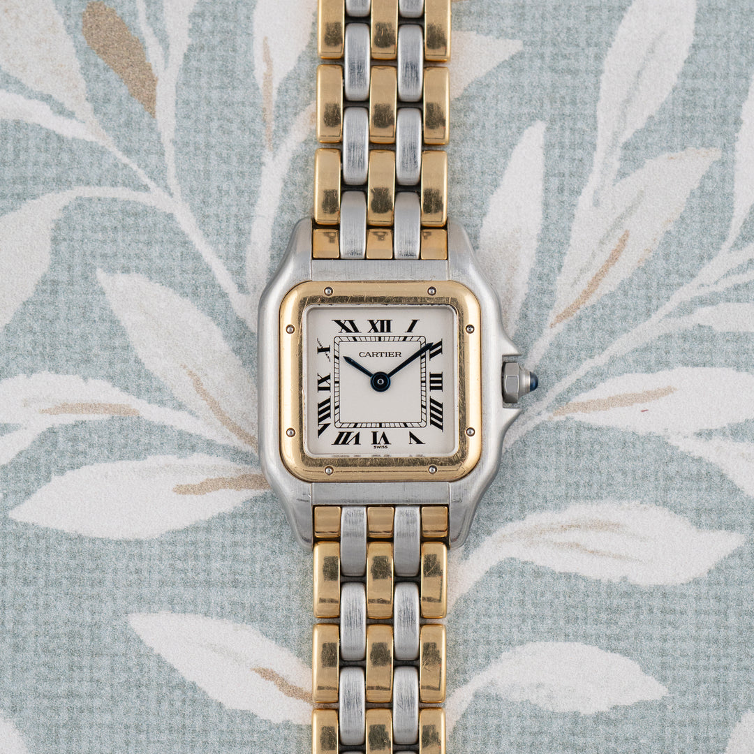 Cartier Panthere small size Ref. 1057917 three gold rows