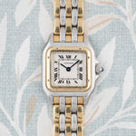 Load image into Gallery viewer, Cartier Panthere small size Ref. 1057917 three gold rows
