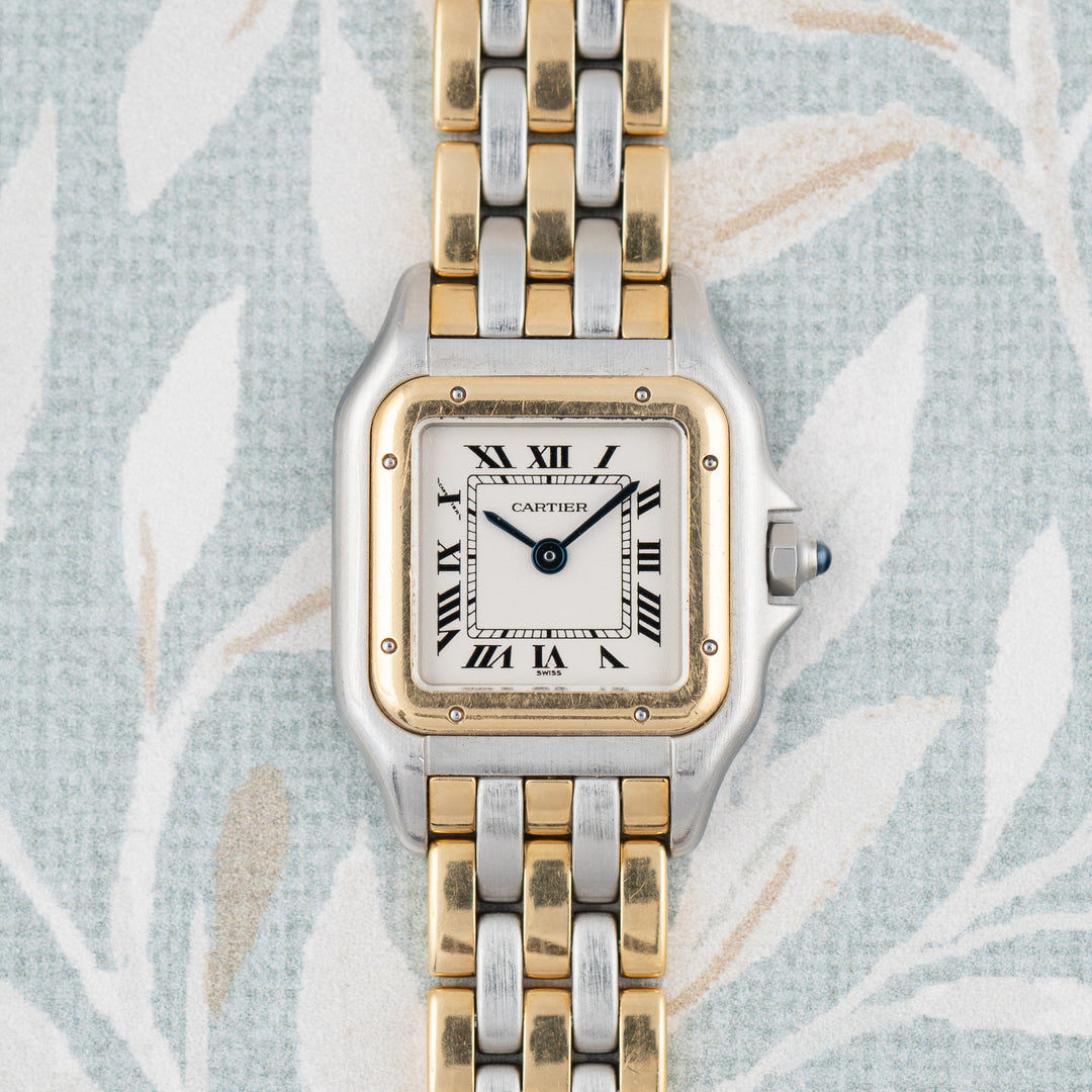 Cartier Panthere small size Ref. 1057917 three gold rows