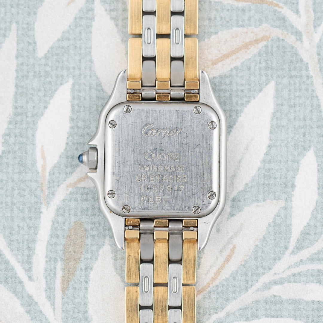 Cartier Panthere small size Ref. 1057917 three gold rows