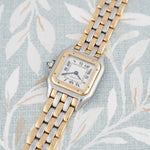 Load image into Gallery viewer, Cartier Panthere small size Ref. 1057917 three gold rows
