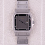 Load image into Gallery viewer, Cartier Santos Carré &quot;Ghost&quot; dial Ref.9172960 Full Set
