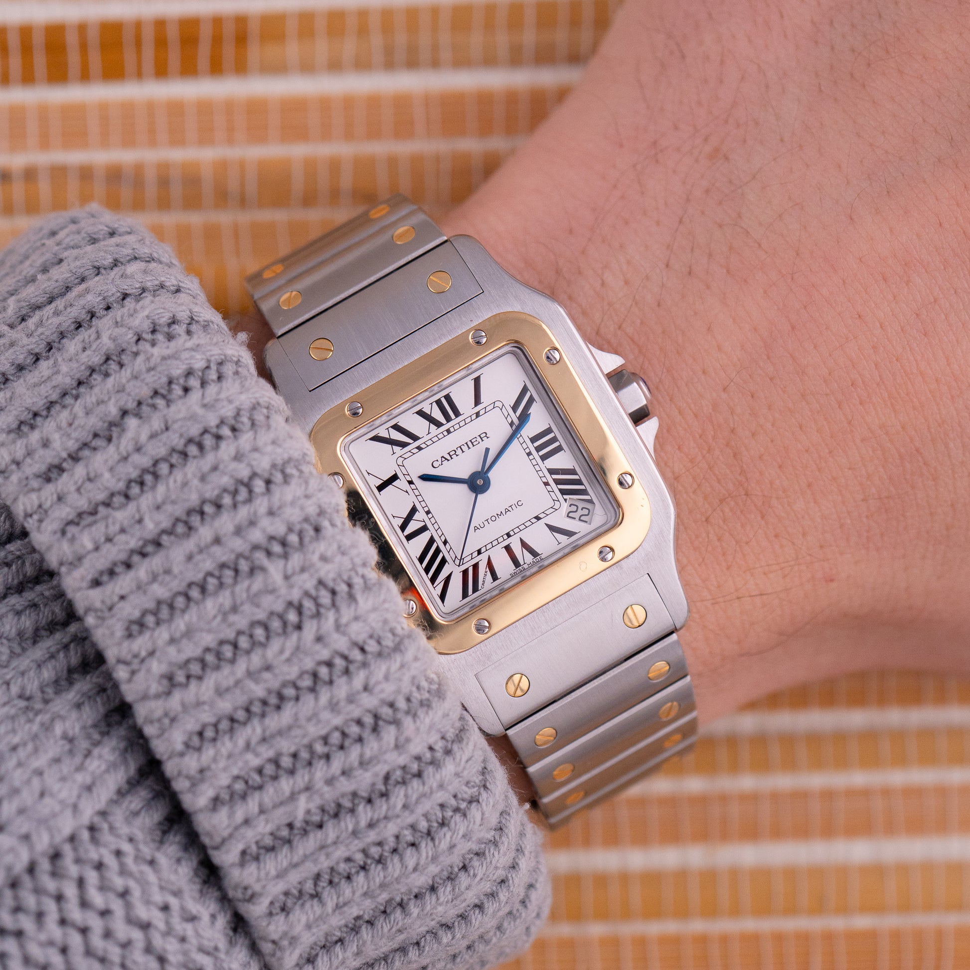 Cartier Santos Galbée Automatic Ref 2823 Full Set