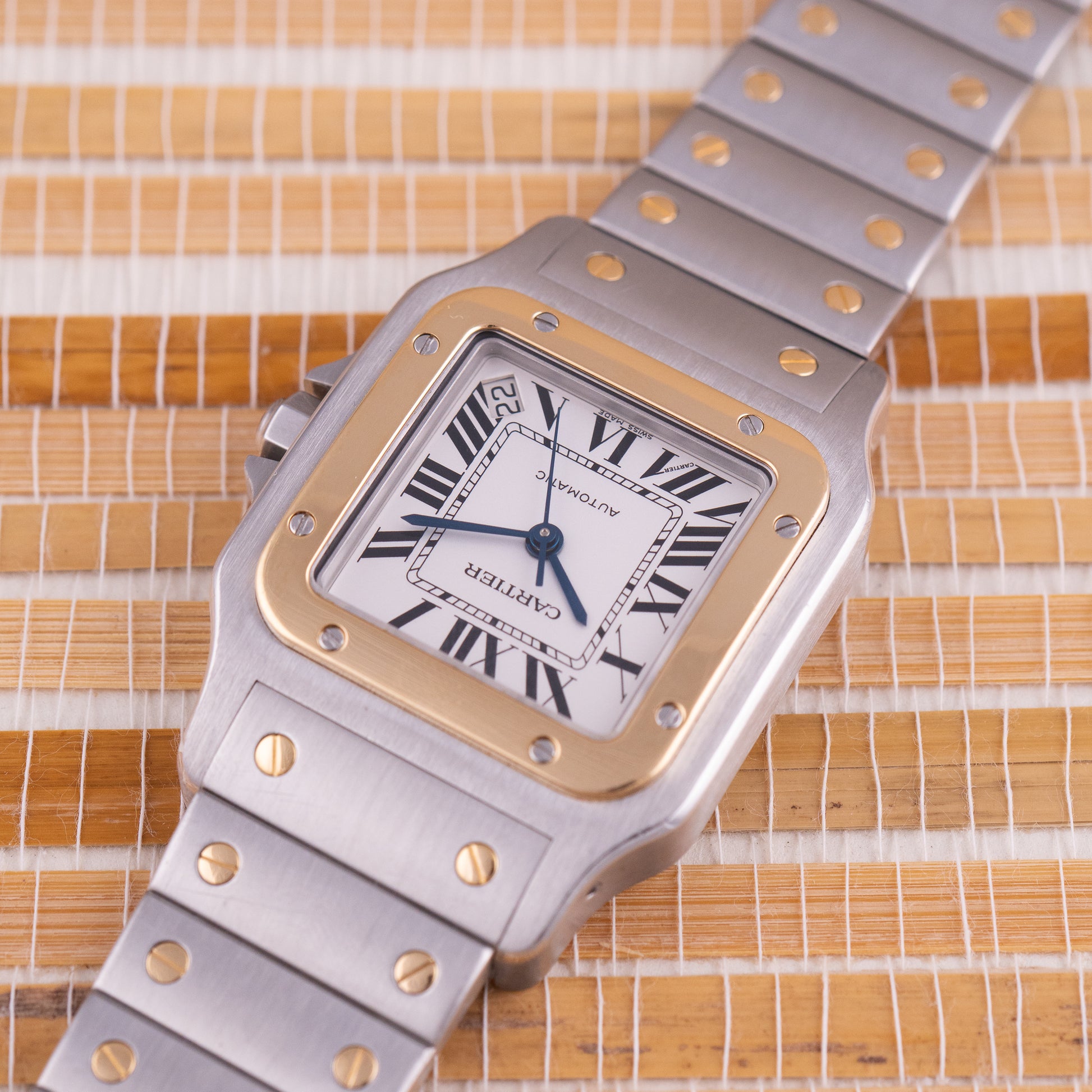 Cartier Santos Galbée Automatic Ref 2823 Full Set