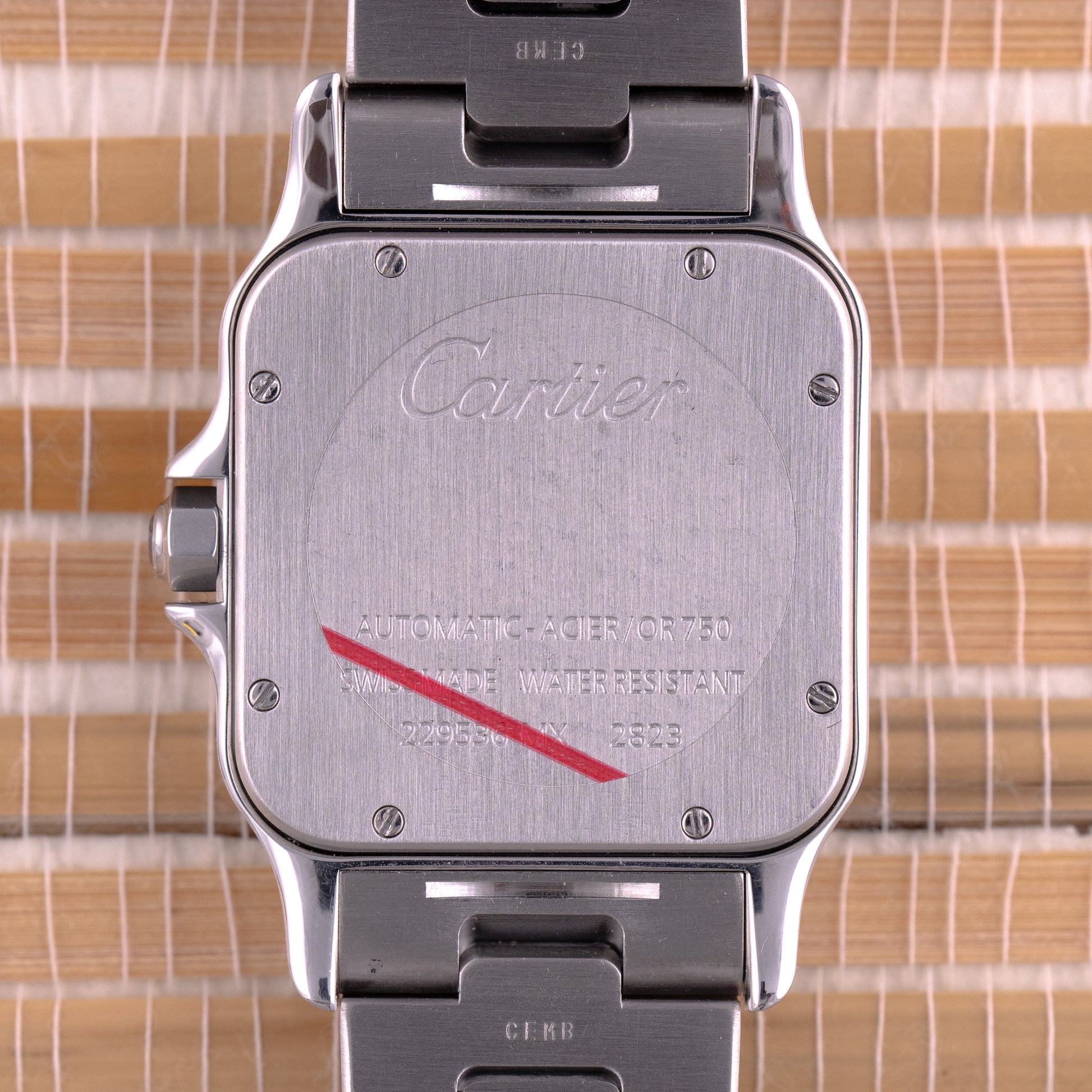 Cartier Santos Galbée Automatic Ref 2823 Full Set