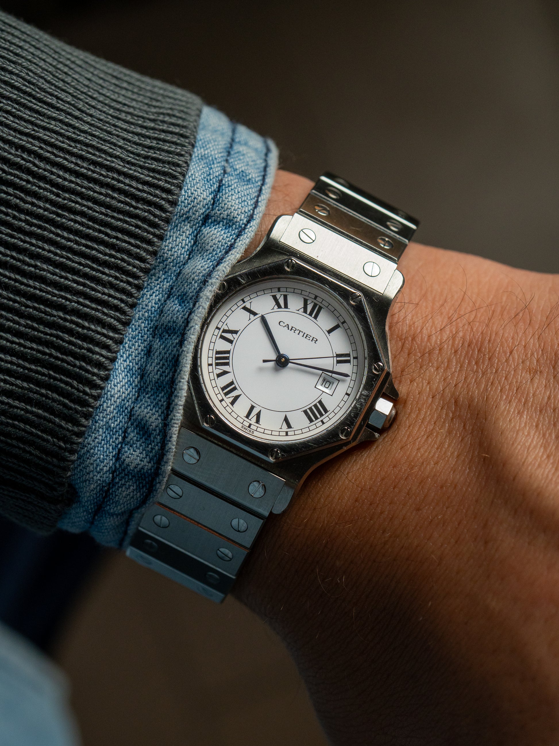 Santos Octagon Ref.2965 Unpolished