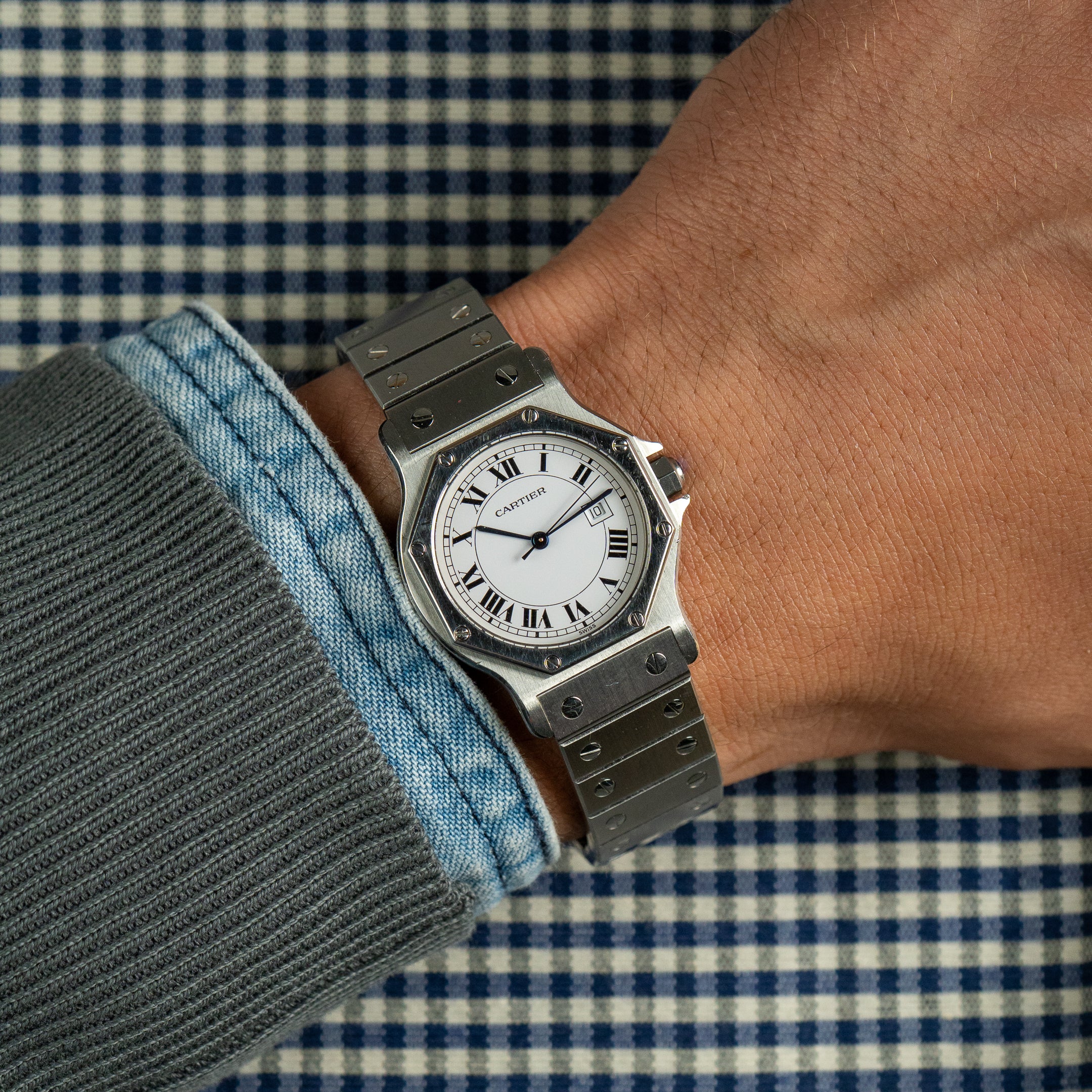 Santos Octagon Ref.2965 Unpolished