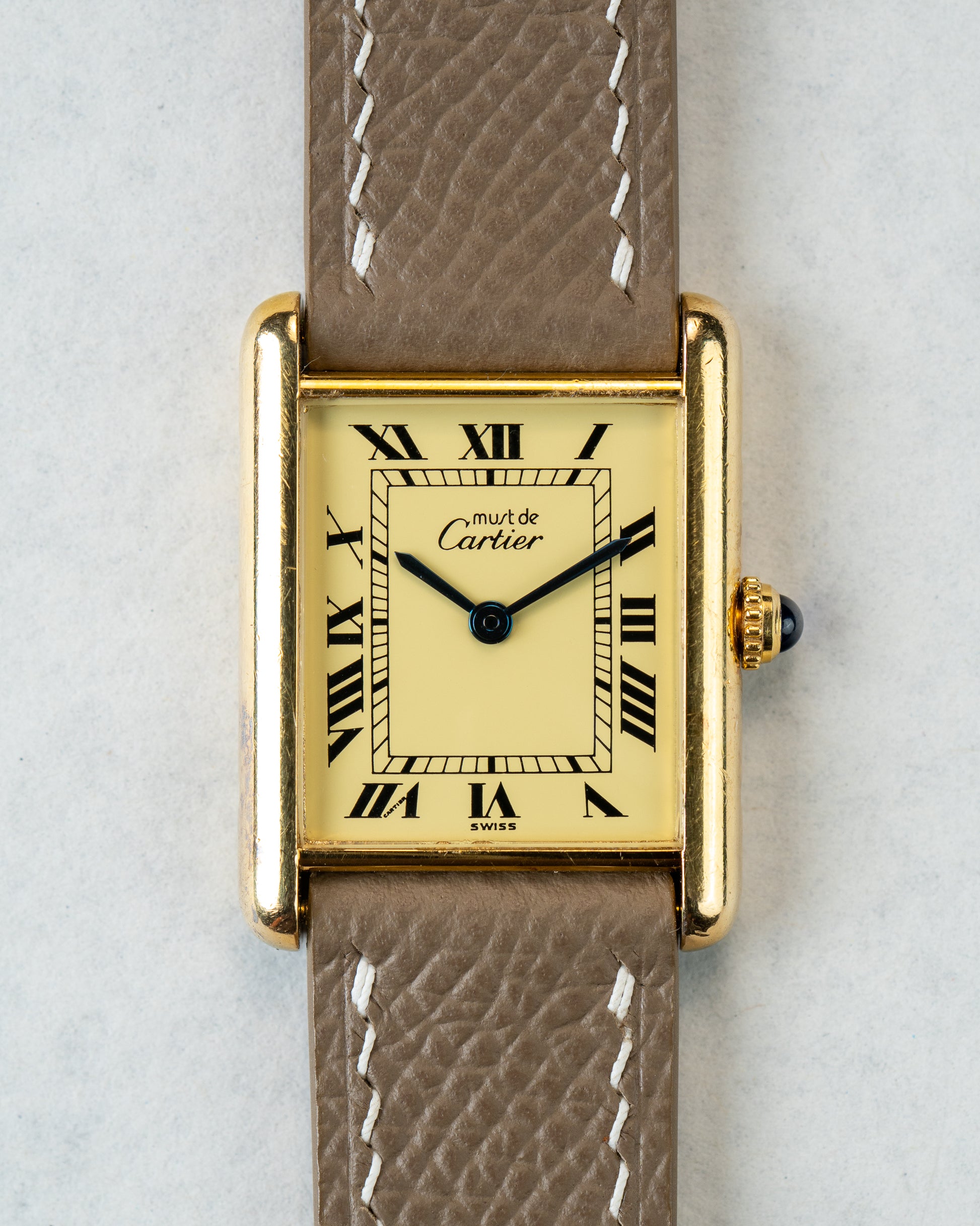 Cartier Tank Vermeil Full set Ref.590005 [Reserved]