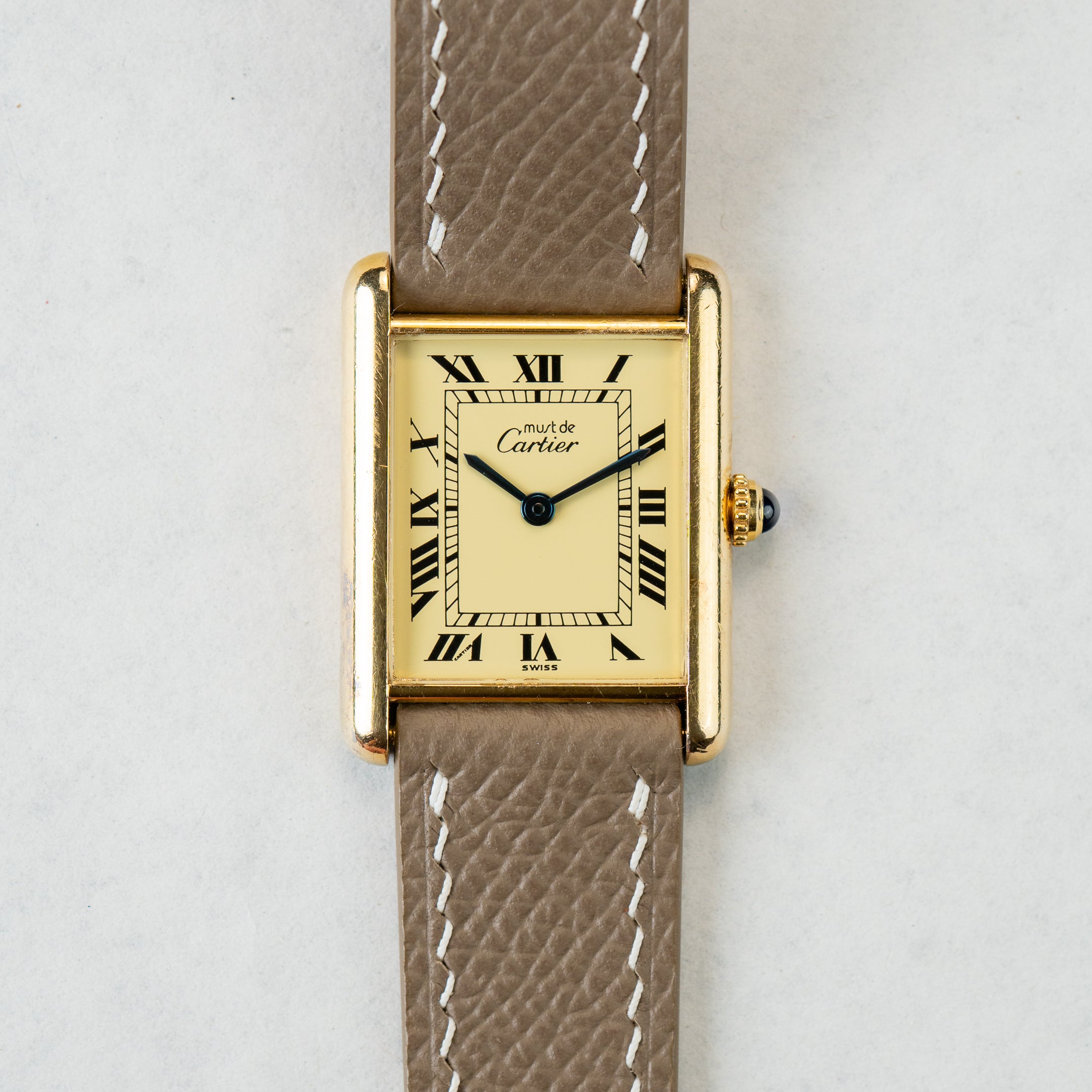 Cartier Tank Vermeil Full set Ref.590005