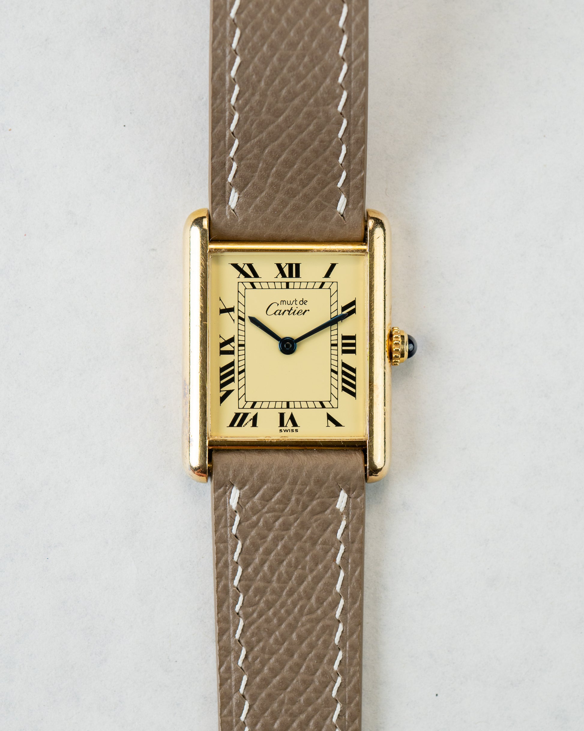 Cartier Tank Vermeil Full set Ref.590005 [Reserved]