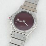 Load image into Gallery viewer, Cartier Santos Octagon Ref.2965 Burgundy

