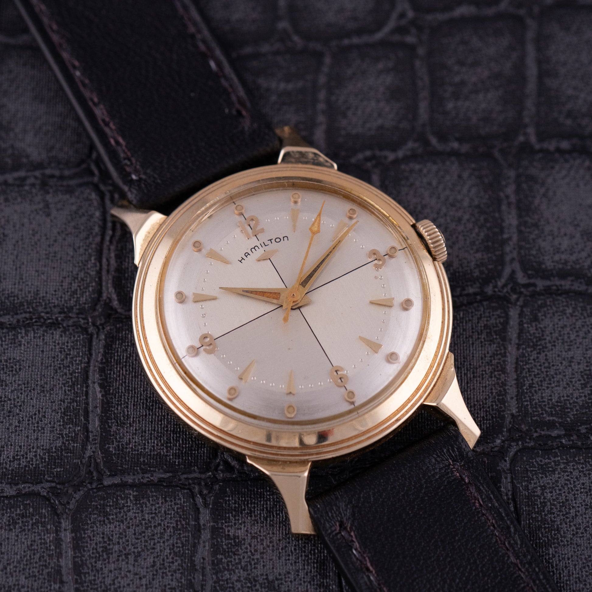 Hamilton Spider Lugs Chrosshair dial