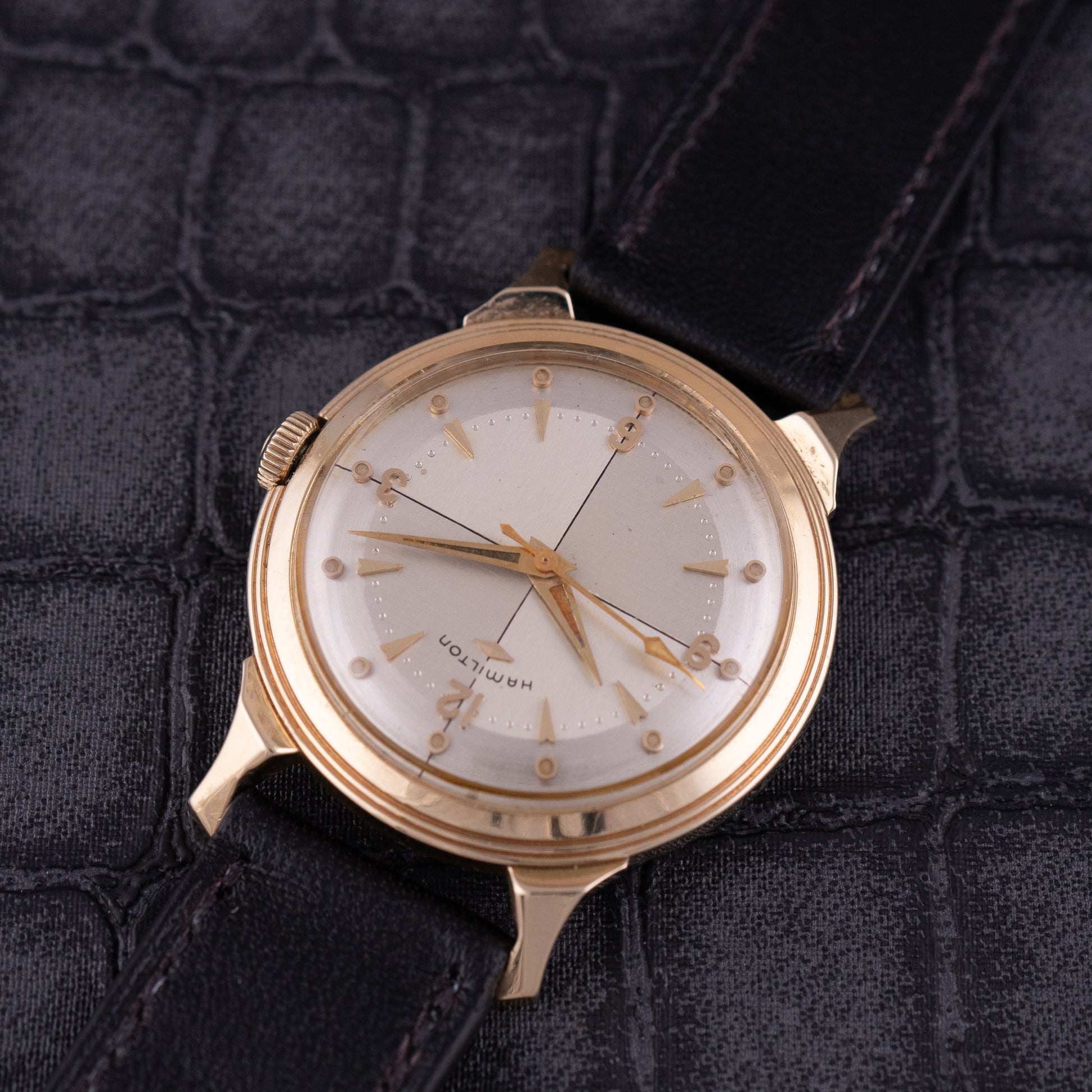 Hamilton Spider Lugs Chrosshair dial