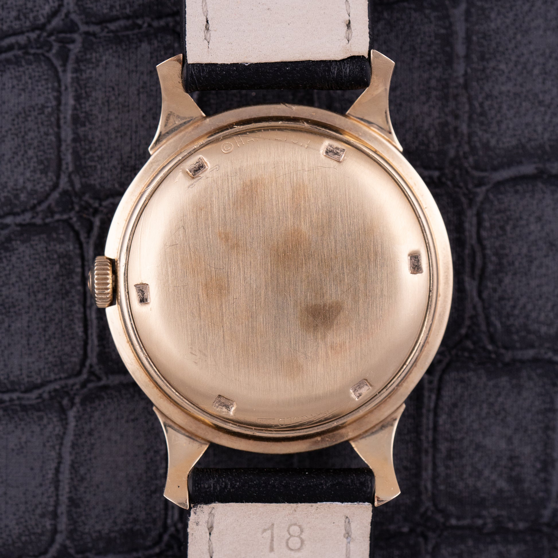 Hamilton Spider Lugs Chrosshair dial