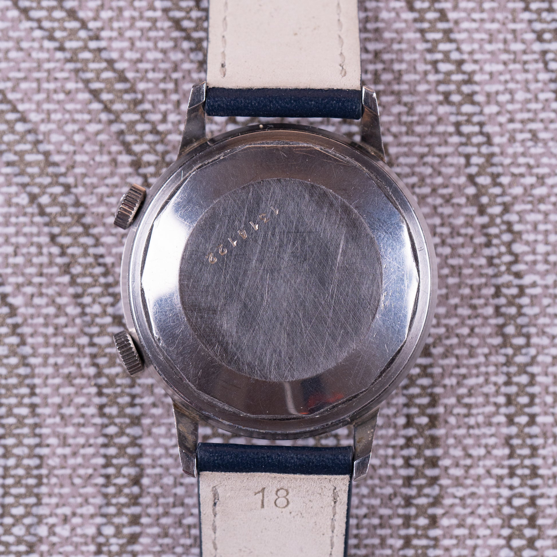 Memovox Ref.E875 Tropical Caramel-Blue dial