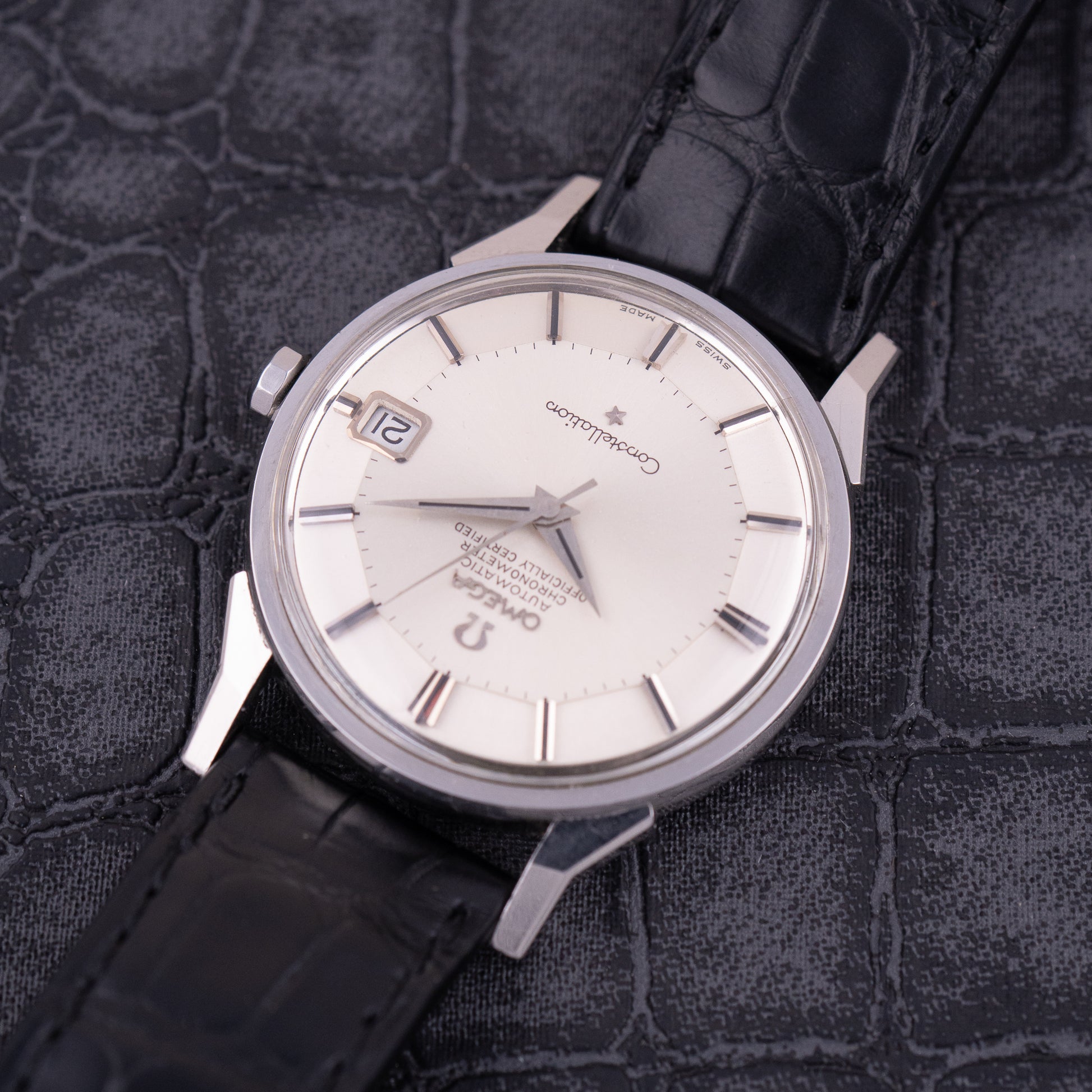 Omega Constellation Piepan Dog Leg Ref. 165.008