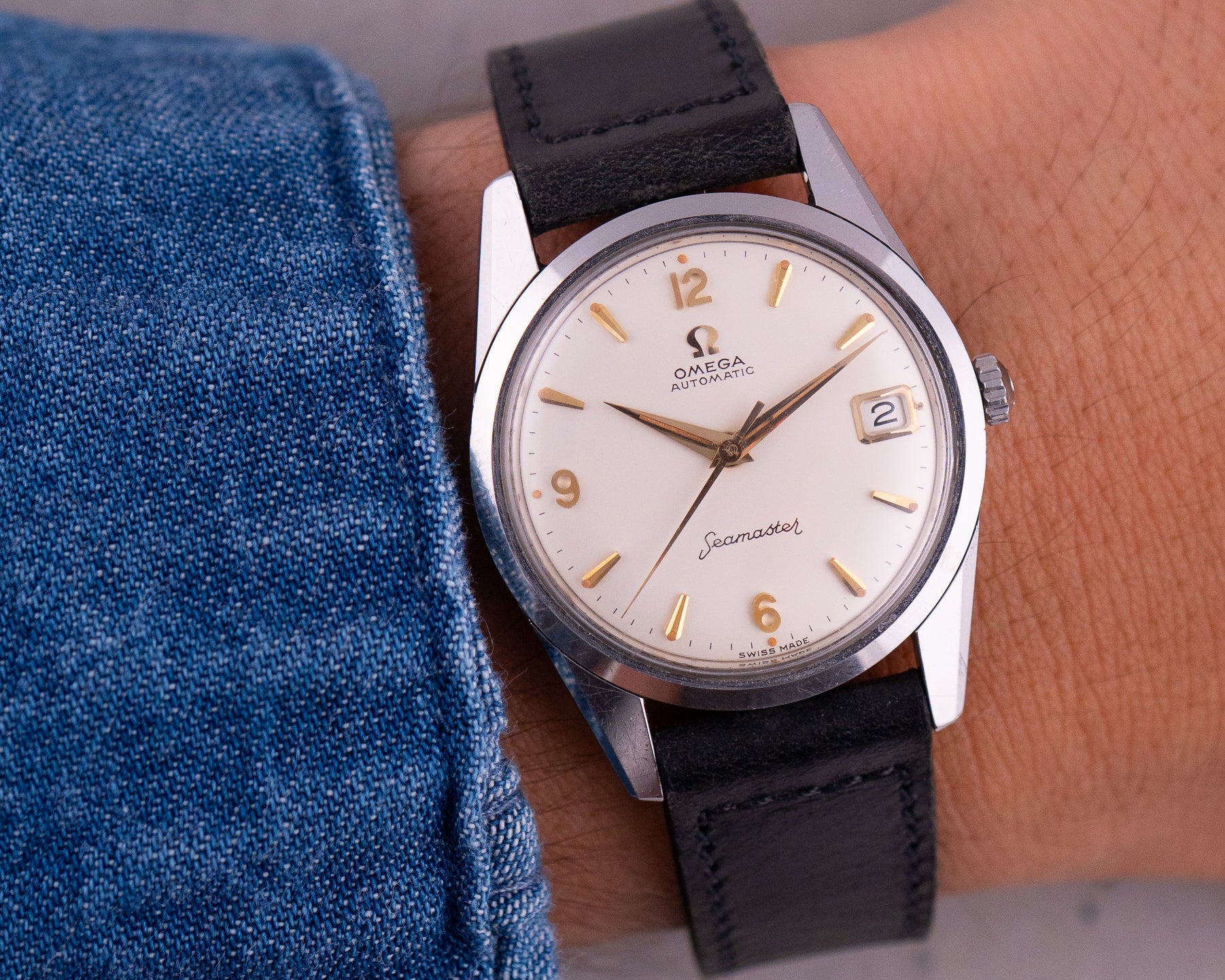 Omega Seamaster Ref.14701 explorer dial