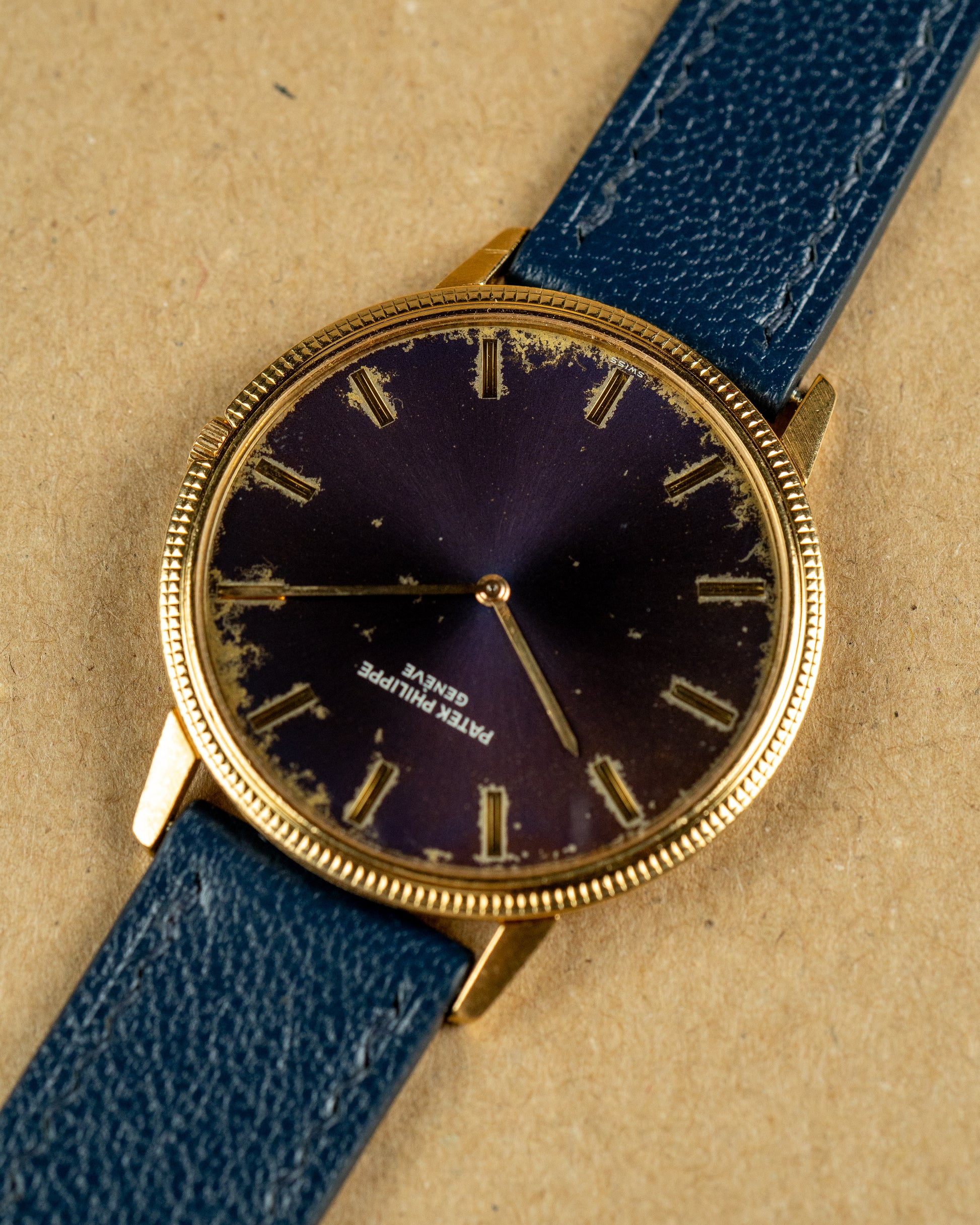 Calatrava Ref.3590 Tropical purple "lightning" dial