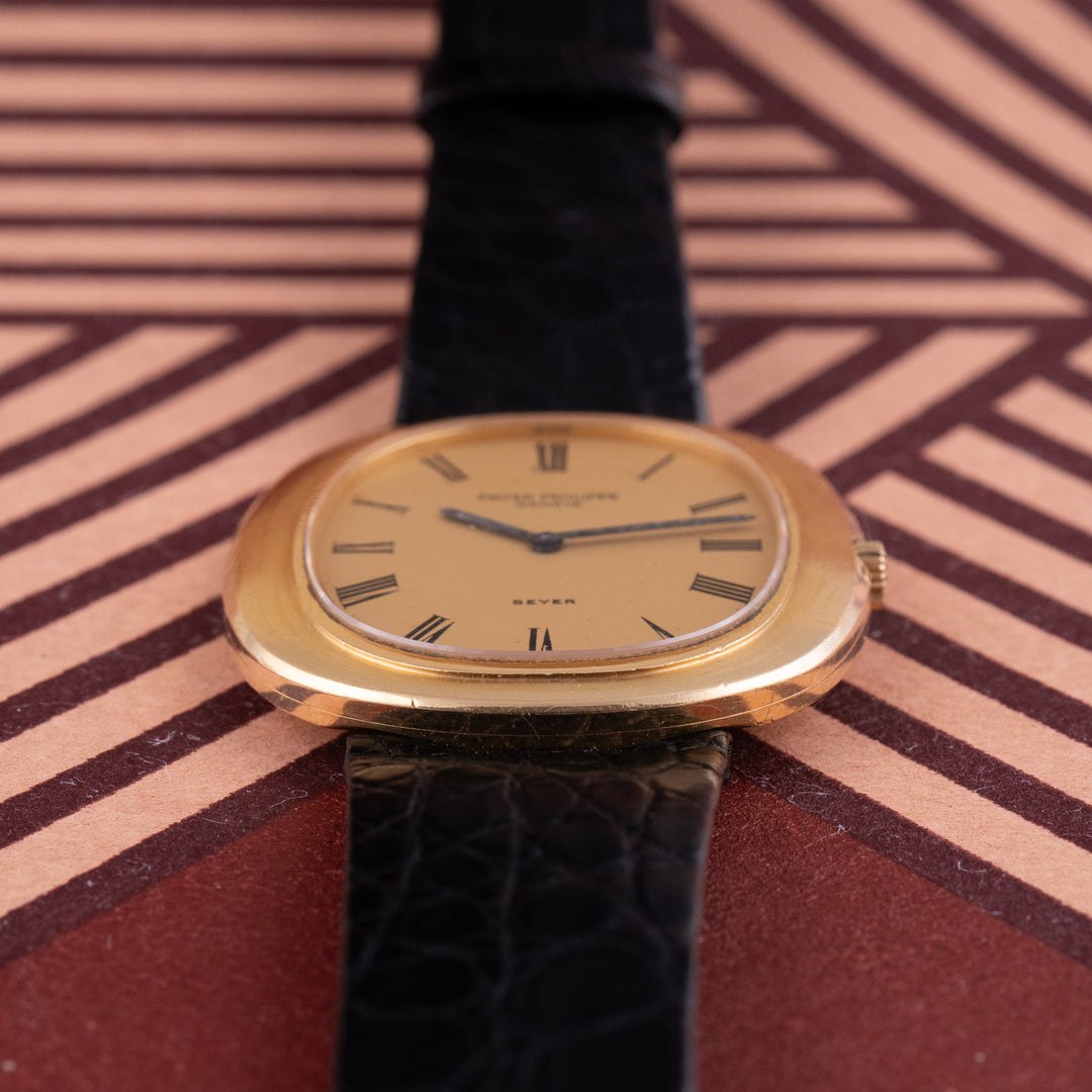Patek Philippe Ellipse Jumbo Automatic Ref.3589 double signed "Beyer"
