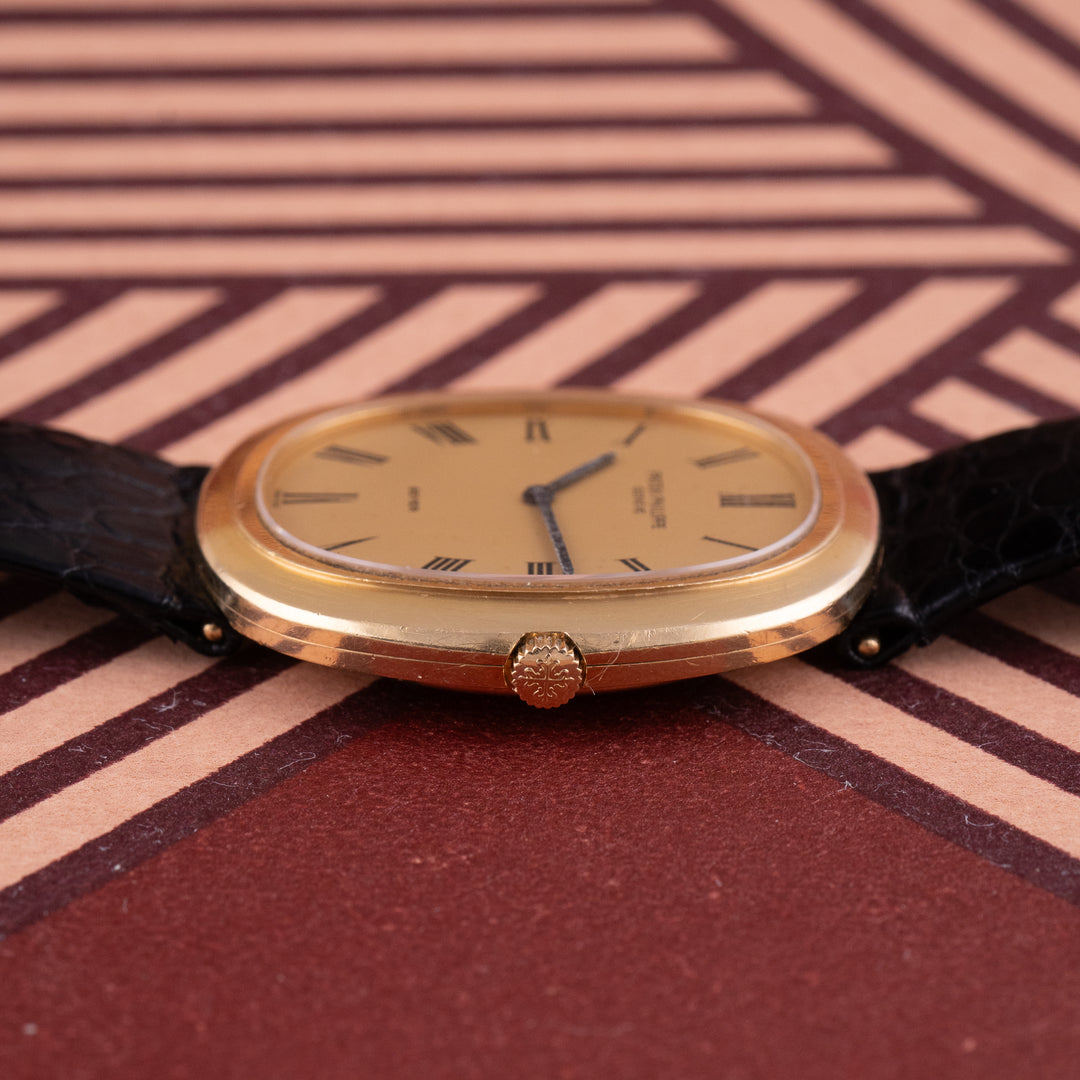 Patek Philippe Ellipse Jumbo Automatic Ref.3589 double signed "Beyer"