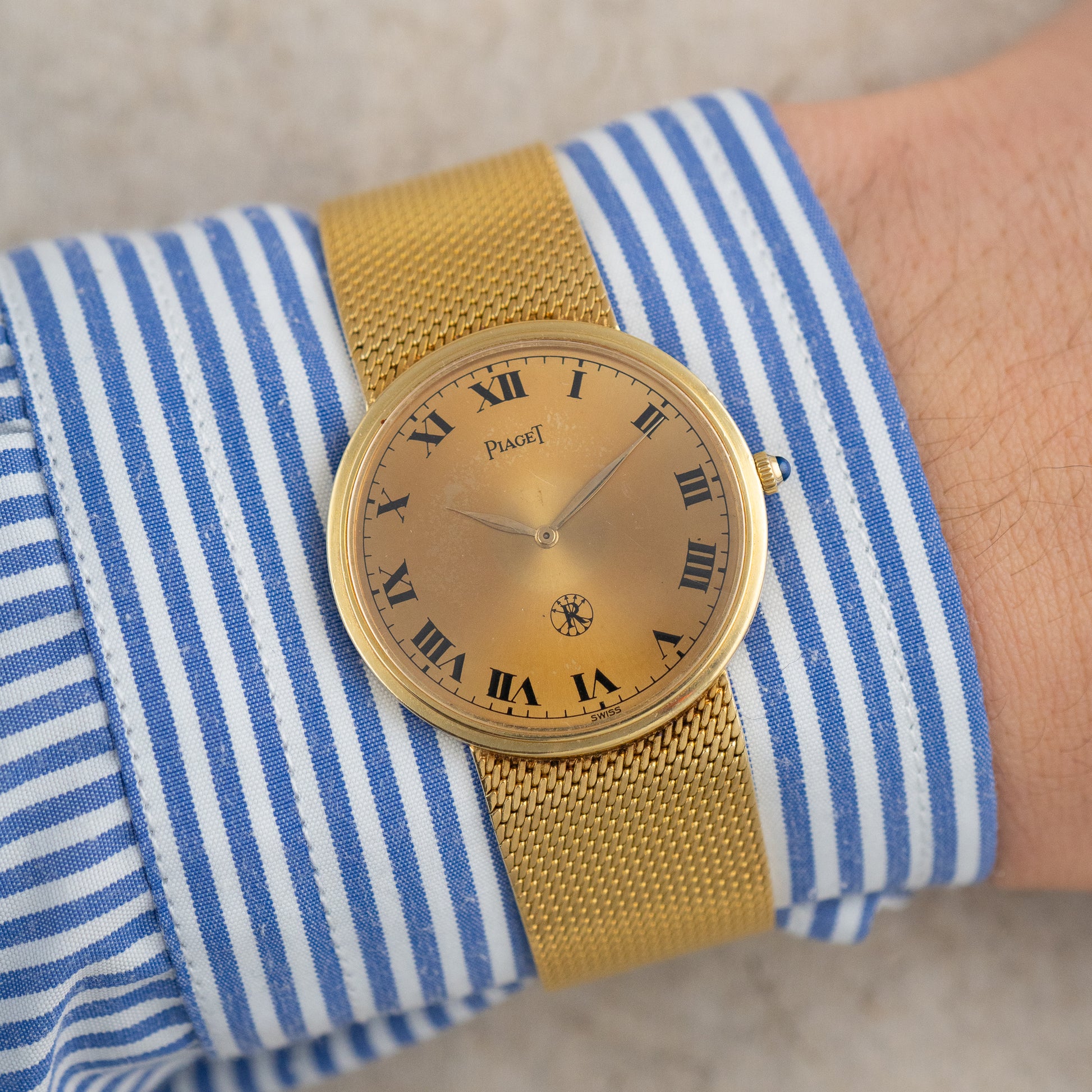 Piaget Round Rothshild logo Ref. 9643 B11