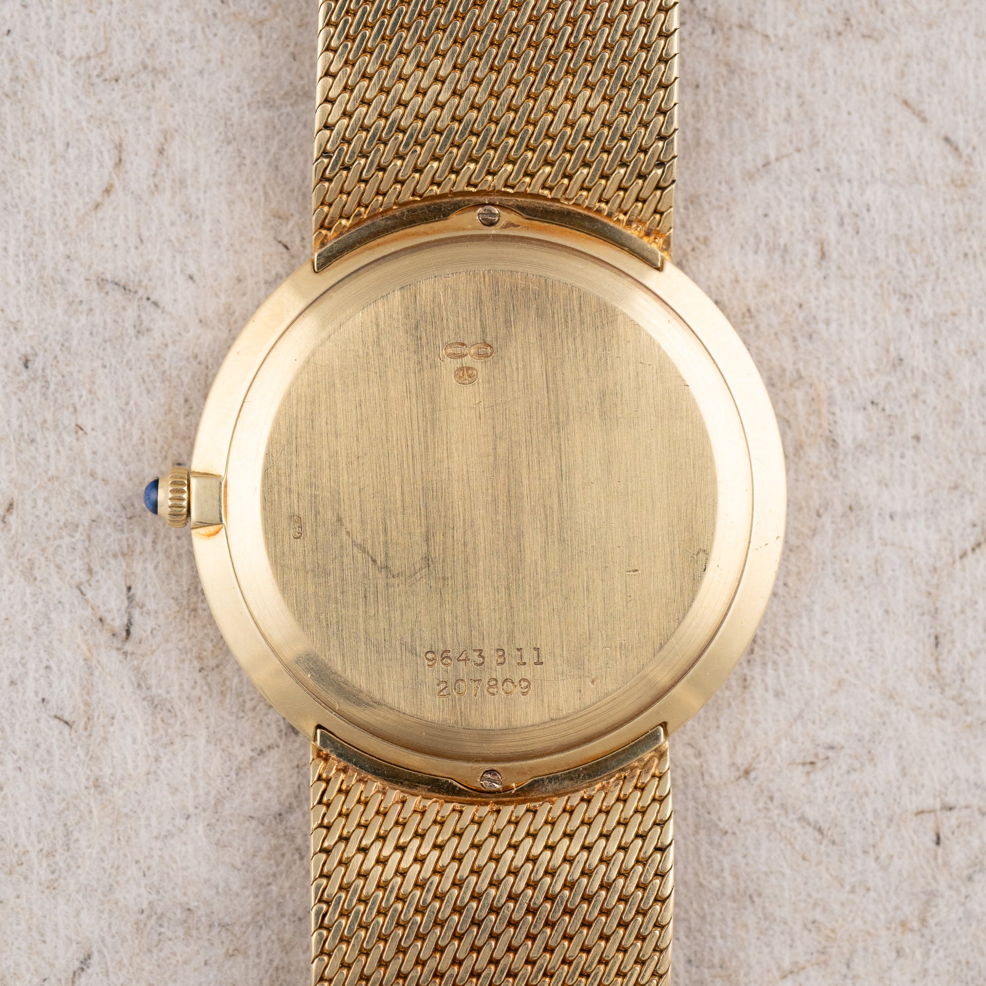 Piaget Round Rothshild logo Ref. 9643 B11