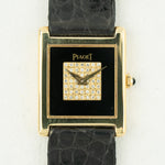 Load image into Gallery viewer, Piaget Tank Onyx and Diamonds ref.90802
