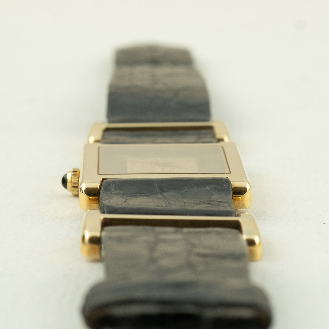 Piaget Tank Onyx and Diamonds ref.90802